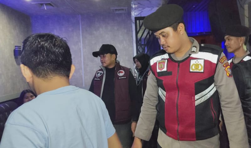 Antisipasi Narkoba, Polisi Razia Tempat Hiburan Malam di Pekanbaru, 17 Pengunjung Tes Urine