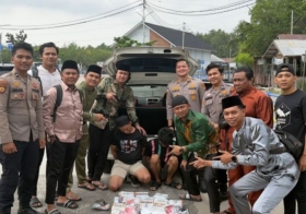 Dua Pria Ditangkap Saat Antre di Roro Air Putih, Bawa 13 Kg Sabu
