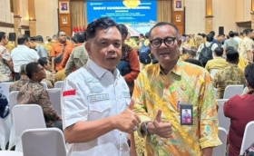 Bupati Asmar Ikuti Rakornas Kementan RI, Bahas Strategi Hadapi Musim Kering Jaga Ketahanan Pangan Nasional