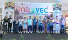 Harum Abon Patin dan Batik Bawa Kampar Bersinar di IndoVEC Expo 2026