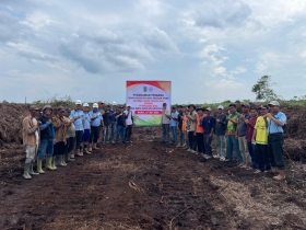 Program 7PKMS Dimulai, Koperasi dan PT Priatama Riau Bangun Kebun Plasma di Rupat