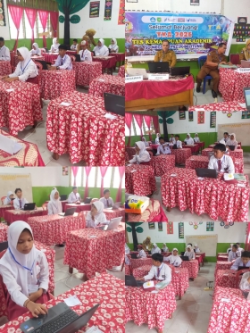 SDN 1 Teluk Belitung Sukses Gelar Tes Kemampuan Akademik 2026
