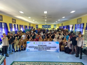 Bahaya Narkoba Jadi Sorotan, 175 Pelajar Merbau Ikuti Sosialisasi IWKM